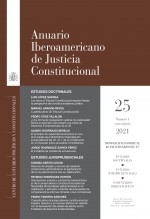 Libro Anuario Iberoamericano de Justicia Constitucional, nº 25 (I), 2021, autor Centro de Estudios Políticos y Constitucionales