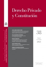 Libro Derecho Privado y Constitución, nº 38, 2021, autor Centro de Estudios Políticos y Constitucionales
