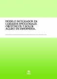 MODELO INTEGRADOR EN CUIDADOS EMOCIONALES OBSTÉTRICOS Y DOLOR AGUDO EN ENFERMERÍA.