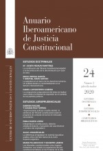 Libro Anuario Iberoamericano de Justicia Constitucional, nº 24 (II), julio-diciembre, 2020, autor Centro de Estudios Políticos y Constitucionales
