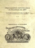Obligaciones hipotecarias de Filipinas de 1897 (ed. facsímil)