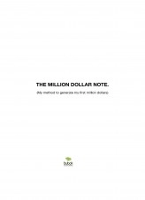 Libro THE MILLION DOLLAR NOTE., autor CAMILO OROZCO