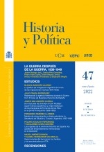 Libro Historia y Política, nº 47, enero-junio, 2022, autor Centro de Estudios Políticos y Constitucionales