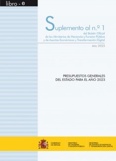 SUPLEMENTO AL Nº 1/2023 "PRESUPUESTOS GENERALES DEL ESTADO PARA EL AÑO 2023"