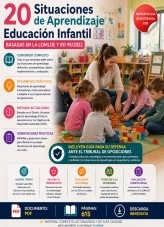 Libro SITUACIONES DE APRENDIZAJE EN INFANTIL+20 EJEMPLOS DE SITUACIONES, autor OPOINFANTIL 