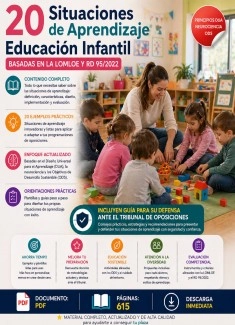 SITUACIONES DE APRENDIZAJE EN INFANTIL+20 EJEMPLOS DE SITUACIONES