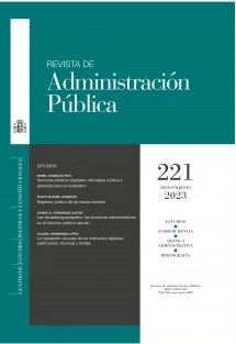 Revista de Administración Pública, nº 221, mayo/agosto 2023