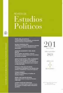 Revista de Estudios Políticos, nº 201, julio-septiembre, 2023