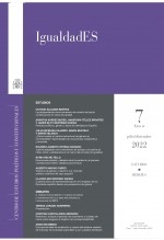 Libro IgualdadES, nº 7, julio-diciembre, 2022, autor Centro de Estudios Políticos y Constitucionales