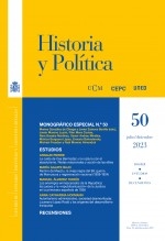 Libro Historia y Política, nº 50, julio-diciembre, 2023, autor Centro de Estudios Políticos y Constitucionales