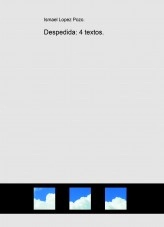 Libro Despedida: 4 textos., autor ismaellopezpozo14