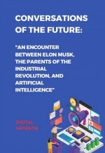 Libro "CONVERSATIONS OF THE FUTURE: A MEETING BETWEEN ELON MUSK, THE FATHERS OF THE INDUSTRIAL REVOLUTION AND ARTIFICIAL INTELLIGENCE. DIALOGUES THAT WILL TRANSFORM THE WORLD", autor Alfredo Merlet