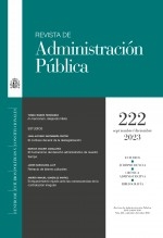 Libro Revista de Administración Pública, nº 222, septiembre/diciembre 2023, autor Centro de Estudios Políticos y Constitucionales