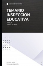Libro Tomo V. Temario del Cuerpo de Inspectores, autor EDICIONES PIXEL
