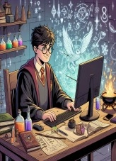 Libro Ebook de imágenes de Harry Potter, autor LibroTech Digital
