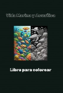 Cartilla de Vida Marina y Acuática para colorear