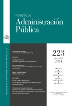Libro Revista de Administración Pública, nº 223, enero/abril 2024, autor Centro de Estudios Políticos y Constitucionales