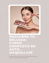 Libro Descubre tu belleza, curso completo de auto-maquillaje, autor vickyraise