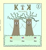 Libro KRISS & KROSS "ZOO", autor LAURA MARTÍNEZ DE LA HERA