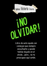 Libro ¡No olvidar!, autor Agdena Victoria Alvarez Campos