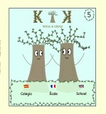 Libro KRISS & KROSS "COLEGIO / ÉCOLE / SCHOOL", autor LAURA MARTÍNEZ DE LA HERA
