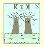 Libro KRISS & KROSS "COLEGIO / ÉCOLE / SCHOOL", autor LAURA MARTÍNEZ DE LA HERA