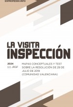 Libro LA VISITA DE INSPECCION. MAPAS CONCEPTUALES Y TEST SOBRE LA RESOLUCION DE 29 DE JULIO DE 2019, autor EDICIONES PIXEL