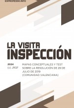 Libro LA VISITA DE INSPECCION. MAPAS CONCEPTUALES Y TEST SOBRE LA RESOLUCION DE 29 DE JULIO DE 2019, autor EDICIONES PIXEL