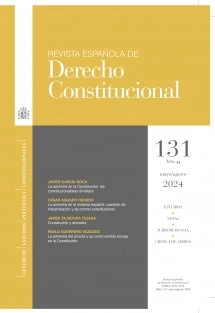 Revista Española de Derecho Constitucional, nº 131, mayo-agosto, 2024