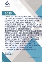 Libro Tema 53: La Ley 39/2015, de 1 de Octubre, de Procedimiento Administrativo Común de las Administraciones Públicas. Objeto y Ámbito de Aplicación. Los Interesados en el Procedimiento. Términos y Plazos. Iniciación y Ordenación. Instrucción y Trámit, autor EDICIONES PIXEL