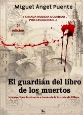 Libro El guardián del libro de los muertos, autor Miguel Ángel Puente Campos