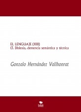 Libro EL LENGUAJE (XIII), autor Gonzalo Hernández Vallhonrat