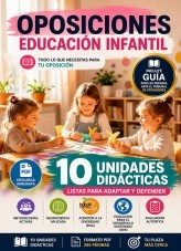 Libro 10 Unidades Didácticas para Oposiciones Educación Infantil, autor OPOINFANTIL 