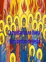 Libro Comentando no Fuera Sino Dentro de Jesús, autor Milton Rainiero Montaño Micolta