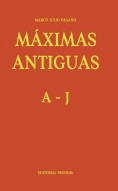 Libro Máximas Antiguas: A - J, autor Marco Julio Pagano