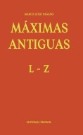 Libro Máximas Antiguas: L - Z, autor Pagano, Marco Julio