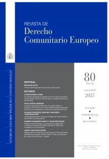 Revista de Derecho Comunitario Europeo, nº 80, enero-abril, 2025