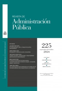 Revista de Administración Pública, nº 225, septiembre-diciembre, 2024