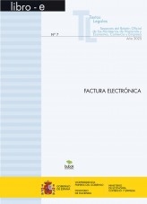 Libro TEXTO LEGAL Nº 7/2025 "FACTURA ELECTRÓNICA" (Actualización mayo 2025), autor Libros del Ministerio de Hacienda