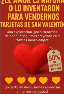 ¿El amor es natural o lo inventaron para vendernos tarjetas de San Valentín?