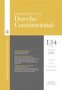 Revista Española de Derecho Constitucional, nº 134, mayo-agosto 2025