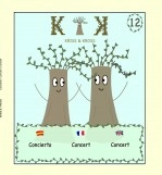 Libro KRISS & KROSS "Concierto / Concert / Concert", autor LAURA MARTÍNEZ DE LA HERA