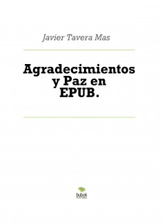 Agradecimientos y Paz en EPUB.
