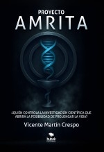 Libro Proyecto AMRITA, autor Martín Crespo, Vicente