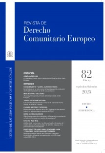 Revista de Derecho Comunitario Europeo, nº 82, septiembre-diciembre, 2025