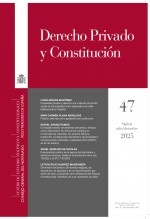 Libro Derecho Privado y Constitución, nº 47, julio-diciembre, 2025, autor Centro de Estudios Políticos y Constitucionales