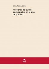Libro Funciones del auxiliar administrativo en el área de quirófano, autor mariangeles11