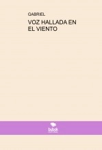 Libro VOZ HALLADA EN EL VIENTO, autor Gabriel Añó Castelló