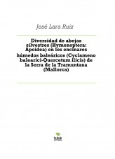 Libro Diversidad de abejas silvestres (Hymenoptera: Apoidea) en los encinares húmedos baleáricos (Cyclameno balearici-Quercetum ilicis) de la Serra de la Tramuntana (Mallorca), autor ateril