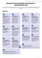 Libro Resumen Técnico/a Auxiliar de Conserjería de la Universidad de Jaén, autor Foro Opositores
